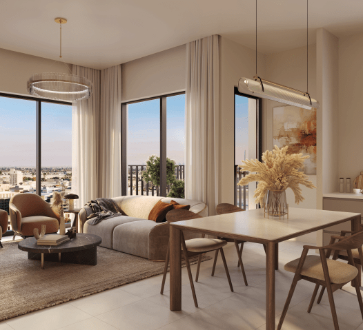 Sunvale 1 bedroom Type 3 apartment layout